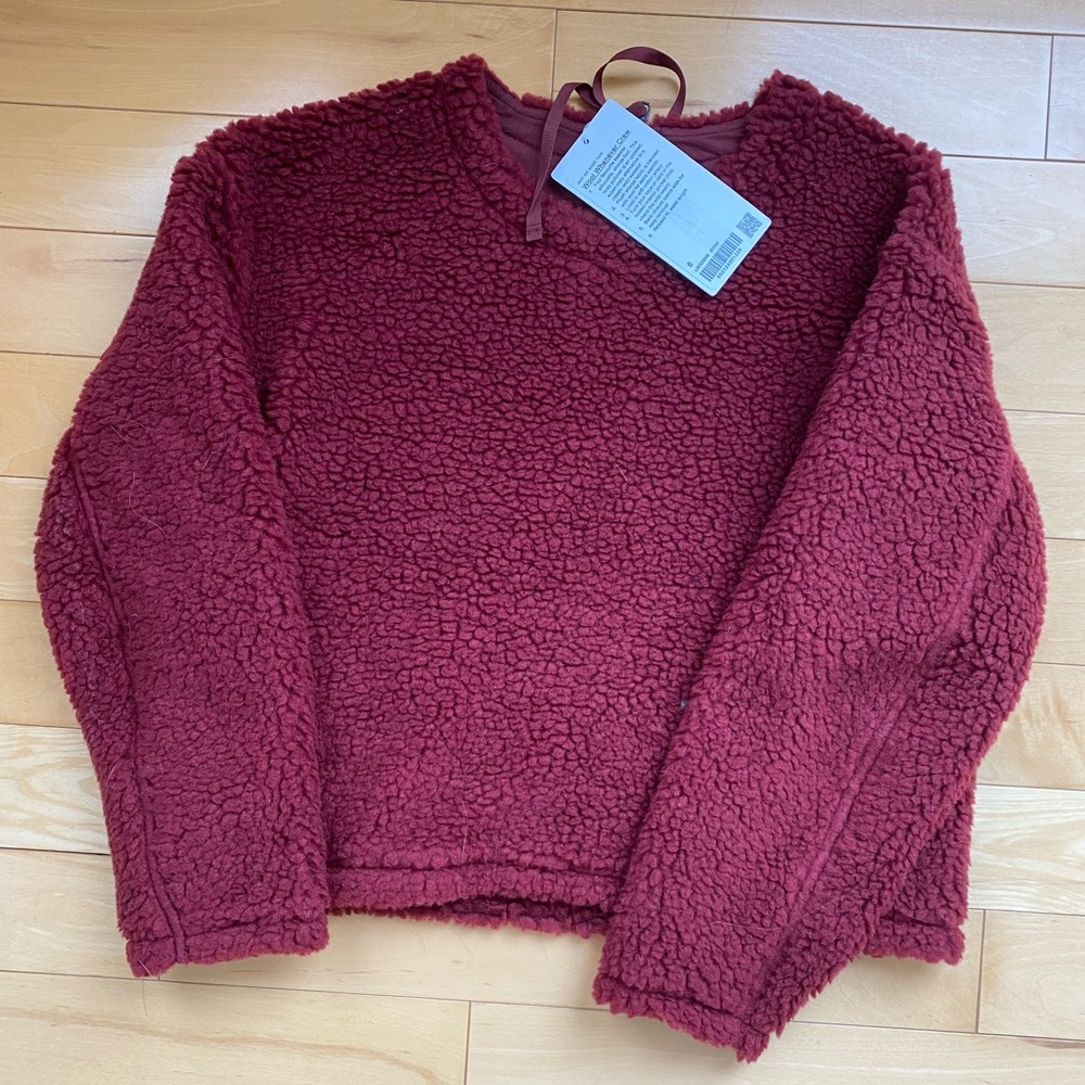 wool whenever lululemon crew sweater